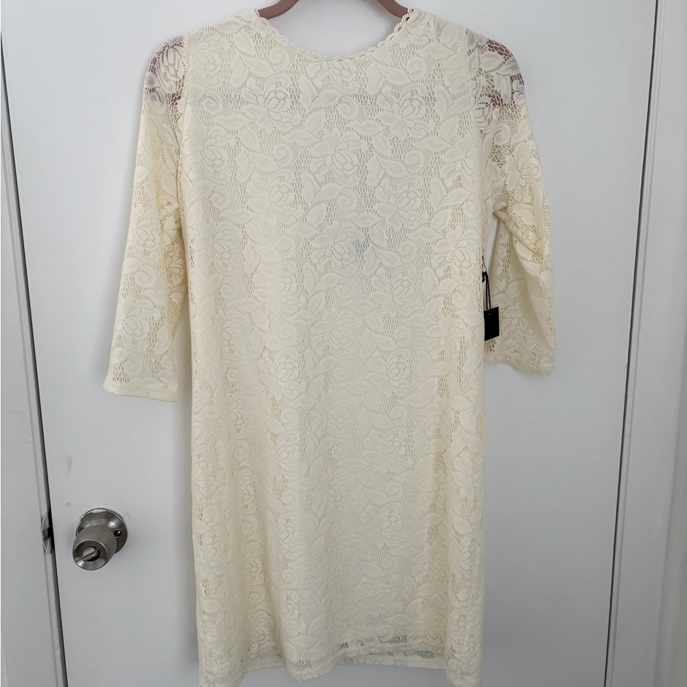 Forever 21 Cream Lace Dress NWT Medium